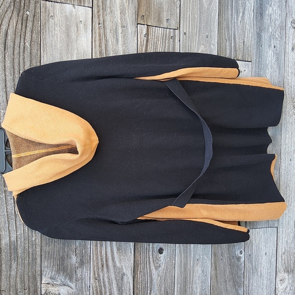 Rachel Zoe Bkack & Camel Colored Jacket Size XL - Picture 6 of 9